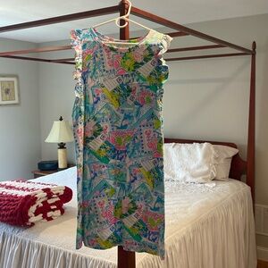 Lilly Pulitzer Tshirt Dress.  100% cotton.
